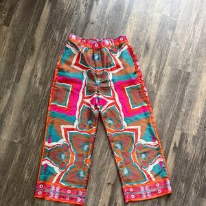 Zara Kids Multicolor Patterned Pants
